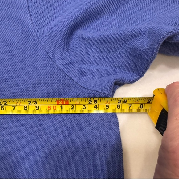 Polo Ralph Lauren Big Pony Polo/Golf Shirt Short Sleeves Blue Sz XLT - Picture 5 of 10